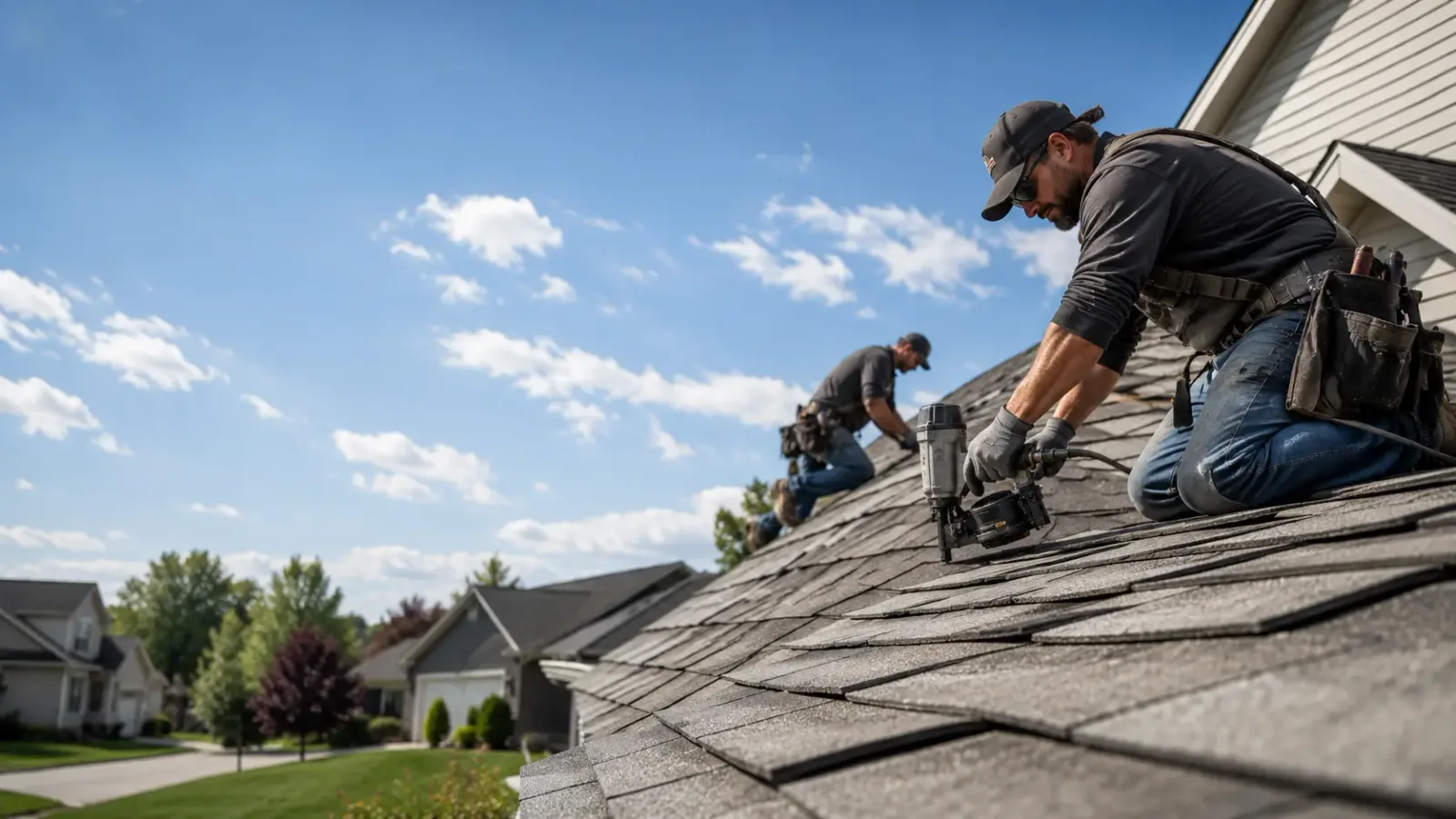 Storm Damage Roof Repair in Fall River, KS near me